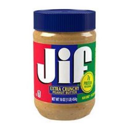 تصویر کره بادام زمینی Jif مدل Extra Crunchy